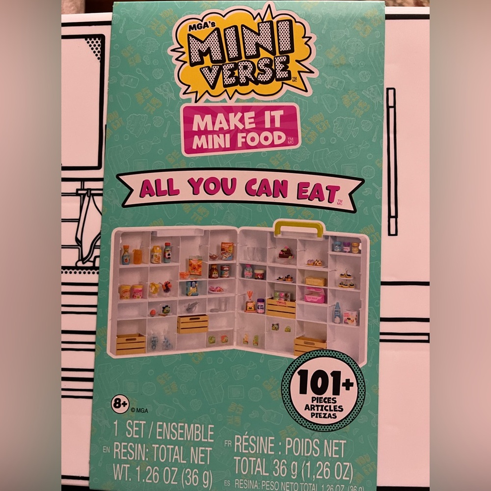 MGA's Mini Verse Make It Mini Food Set